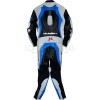 RTX Halo Blue Black Motorcycle Leathers 1Pc Suit